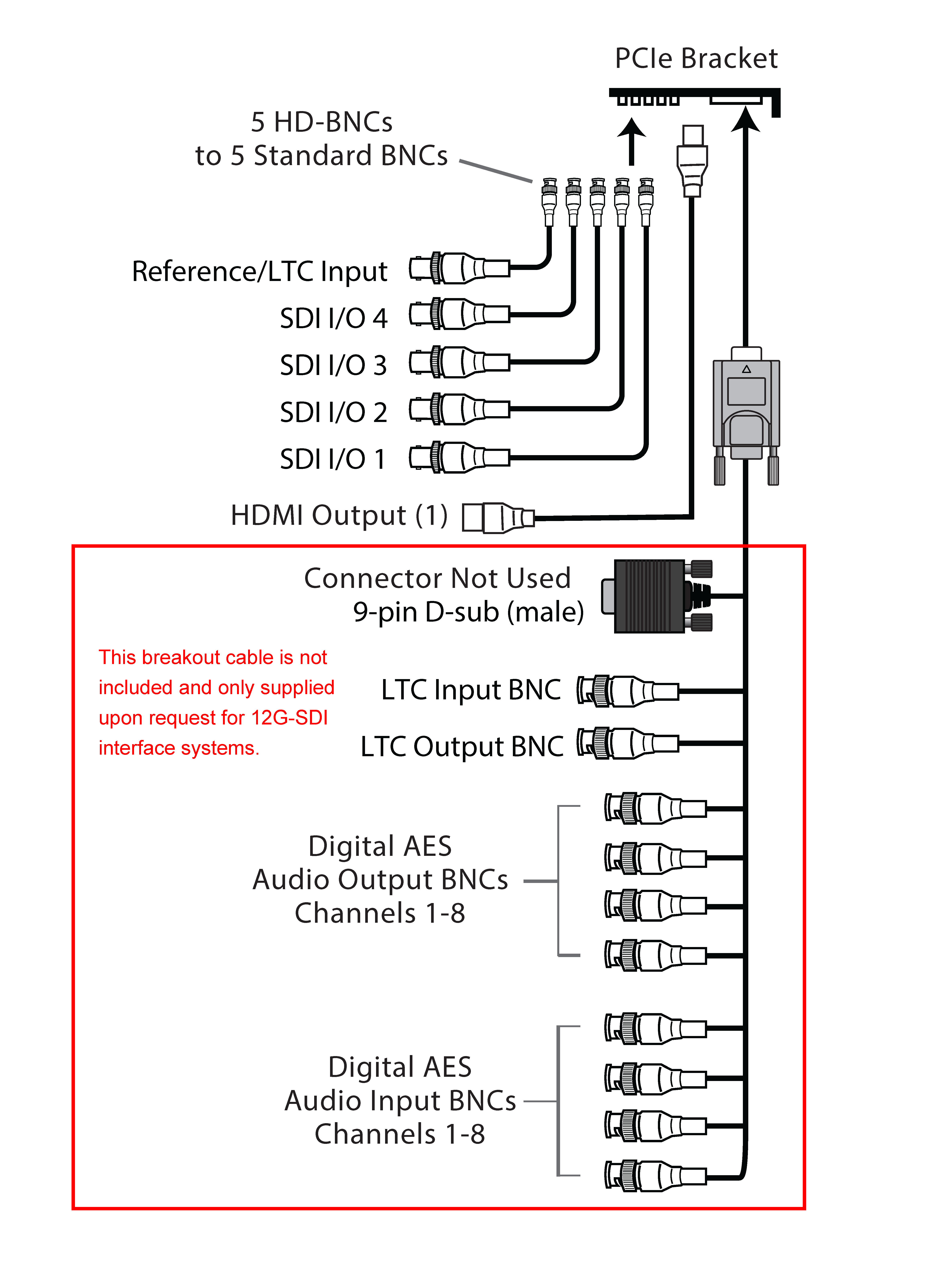 CV-SDI-IO-12G Diagram